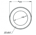 Voor asdiameter 35 mm